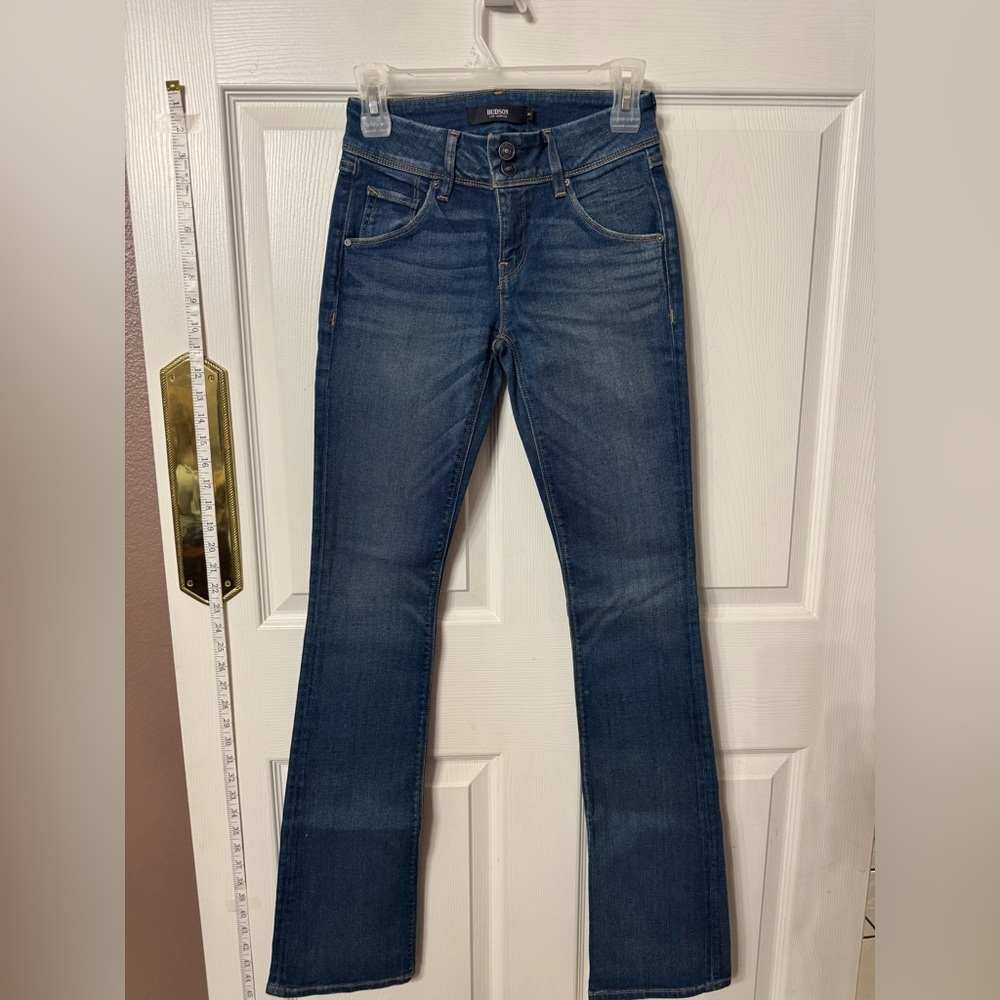 Hudson Beth Jeans Dark Baby Boot Women's Denim